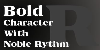Roxelis Font Poster 3