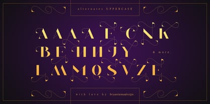 Millgary Font Poster 10