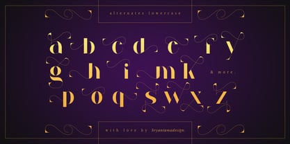 Millgary Font Poster 6
