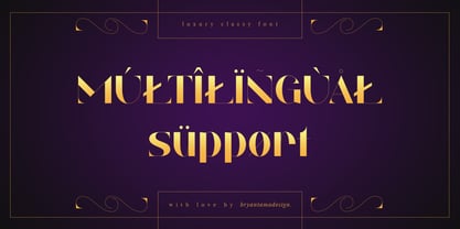 Millgary Font Poster 14