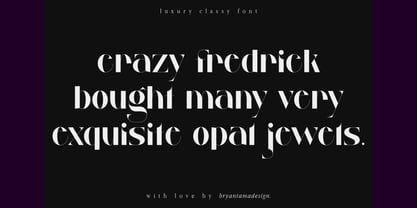 Millgary Font Poster 11