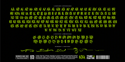 Titanic Fraktur Font Poster 9