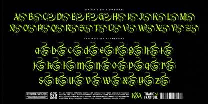 Titanic Fraktur Font Poster 4