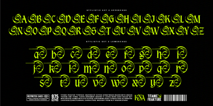 Titanic Fraktur Font Poster 3