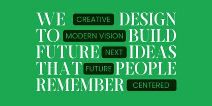 Keenan Aure Font Poster 7