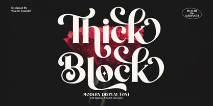 Thick Block Font | Webfont & Desktop | MyFonts