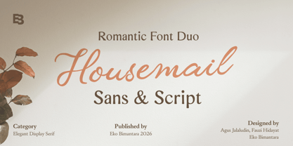 Housemail Font Poster 1