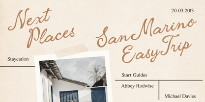 Housemail Font Poster 5