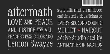 Clavoso Font Poster 9