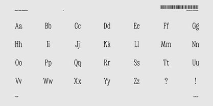 Clavoso Font Poster 4