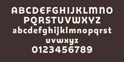 GW Motera Font Poster 6
