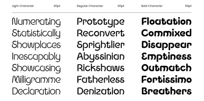 Augrid Font Poster 12