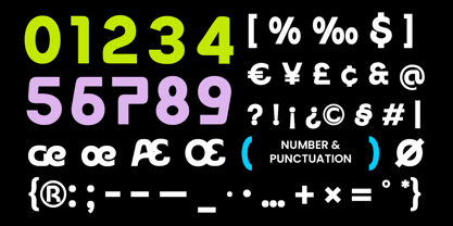 Augrid Font Poster 14