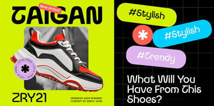 Augrid Font Poster 7