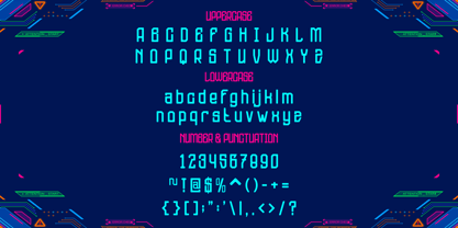 Cryonex Font Poster 5