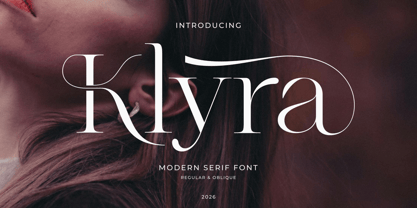 Klyra Font Poster 1