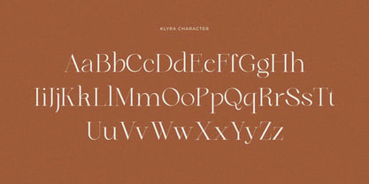 Klyra Font Poster 9