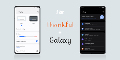ZFthankful Font Poster 7