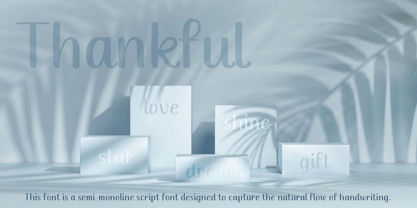 ZFthankful Font Poster 1