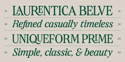 Milviano Font Poster 5