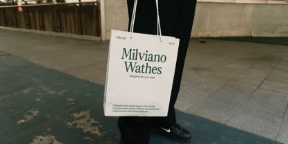 Milviano Font Poster 4