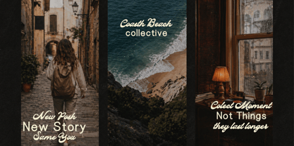 Salt fine Collection Font Poster 4