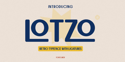 Lotzo Font Poster 1