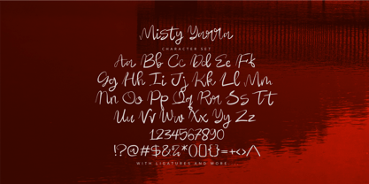 Misty Yarra Font Poster 5
