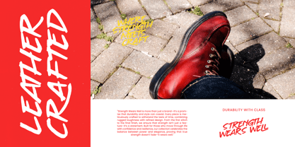 Guess Street Font Poster 7