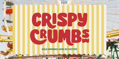 Crispy Crumbs Font Poster 1