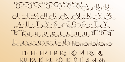 Melvoria Font Poster 5