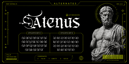 Dark Hermes Font Poster 6