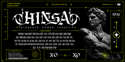 Dark Hermes Font Poster 12