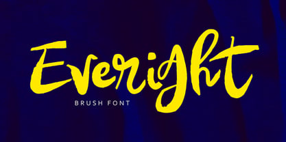 Everight Font Poster 1