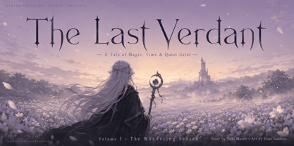 Ethereal Nymeria Font Poster 3