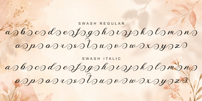 Elitha Beauty Italic Font Poster 10