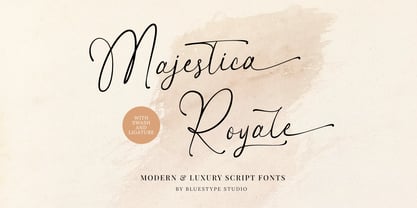 Majestica Royale Font Poster 1
