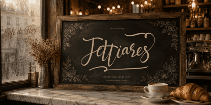 Jettiares Font Poster 1