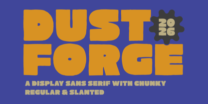 Dust Forge Font Poster 1