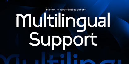 Maftiga Font Poster 12