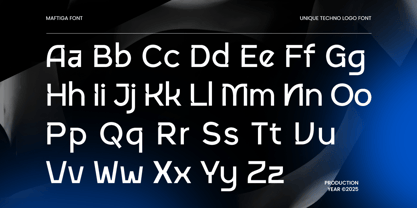 Maftiga Font Poster 10