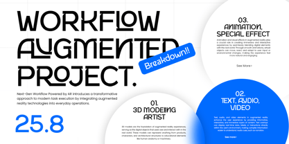 Maftiga Font Poster 3