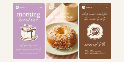 Calistany Sweet Romance Font Poster 6