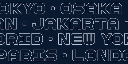 Nomu Massline Font Poster 9
