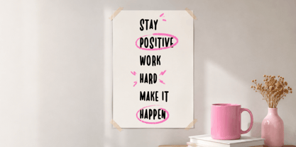 Sillymily Font Poster 2
