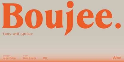 Boujee Font Poster 1