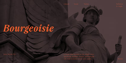 Boujee Font Poster 2