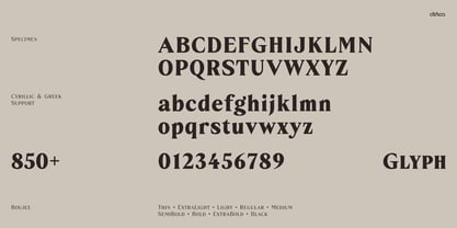 Boujee Font Poster 7