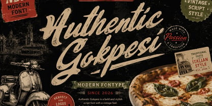 Authentic Gokpesi Font Poster 1