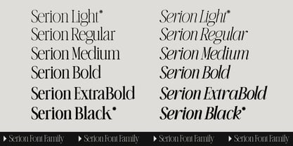 Serion Font Poster 6